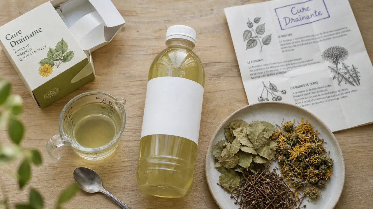 Boisson drainante pharmacie aux plantes en pharmacie