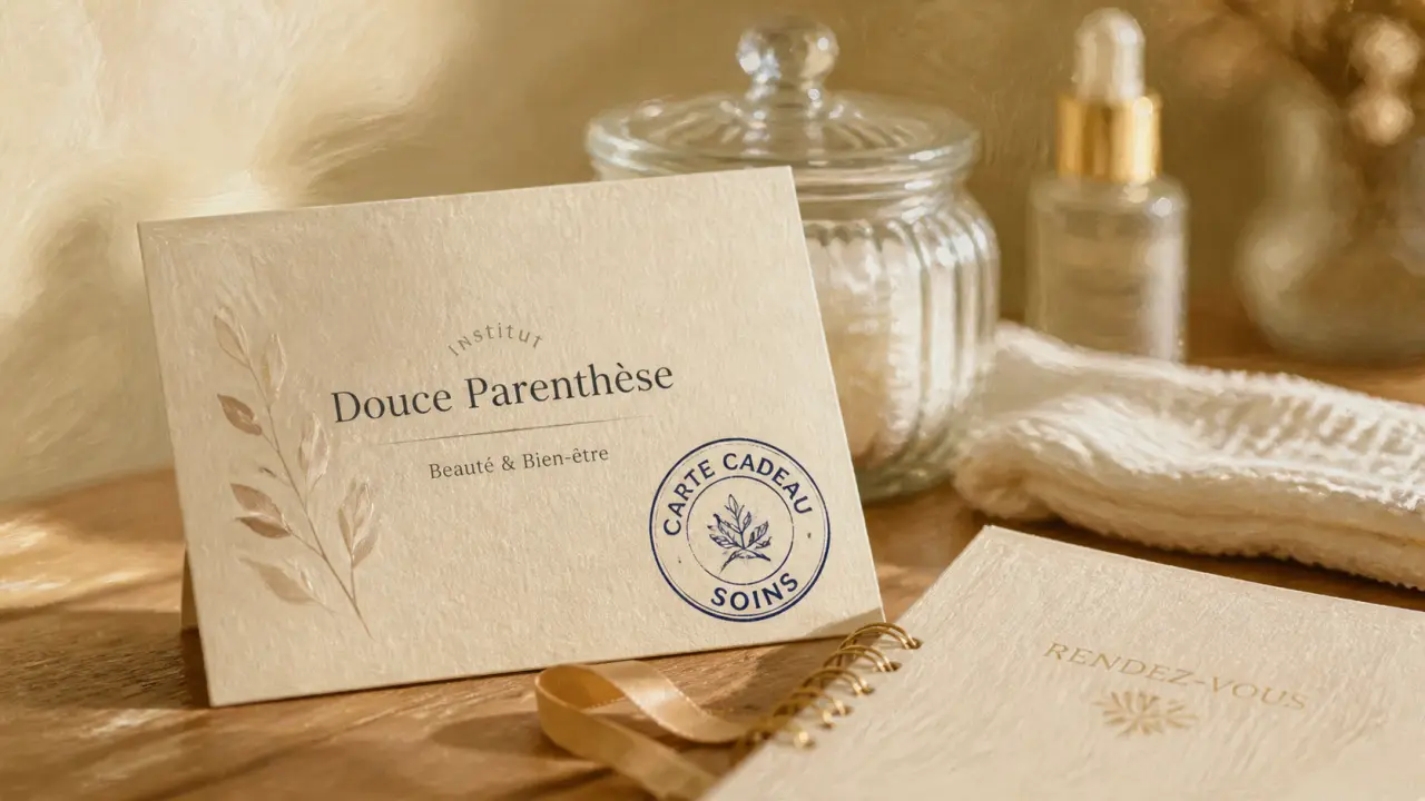 carte cadeau soin visage e-carte imprimée