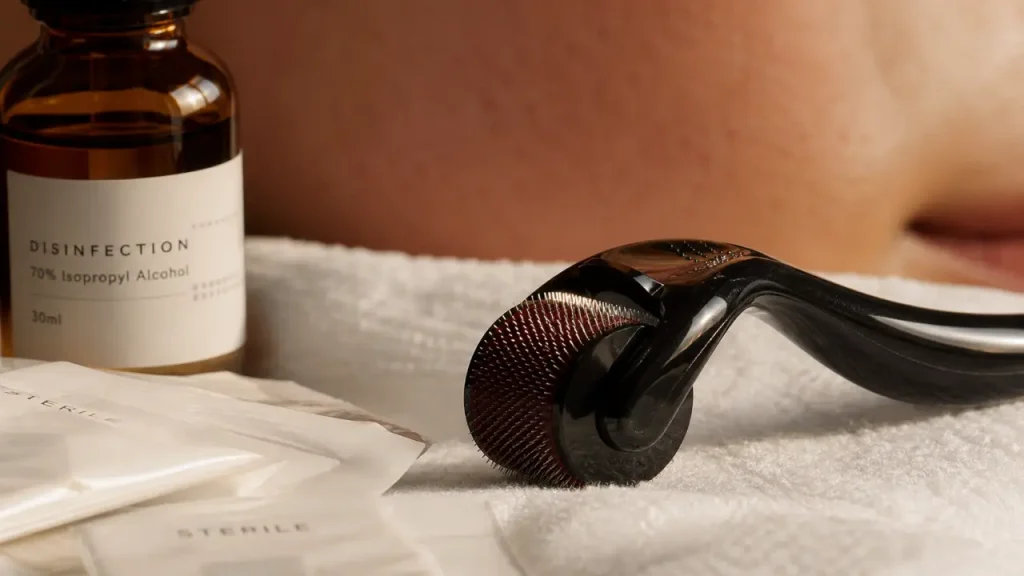 Dermal rolling : micro-aiguilles et hygiène stricte