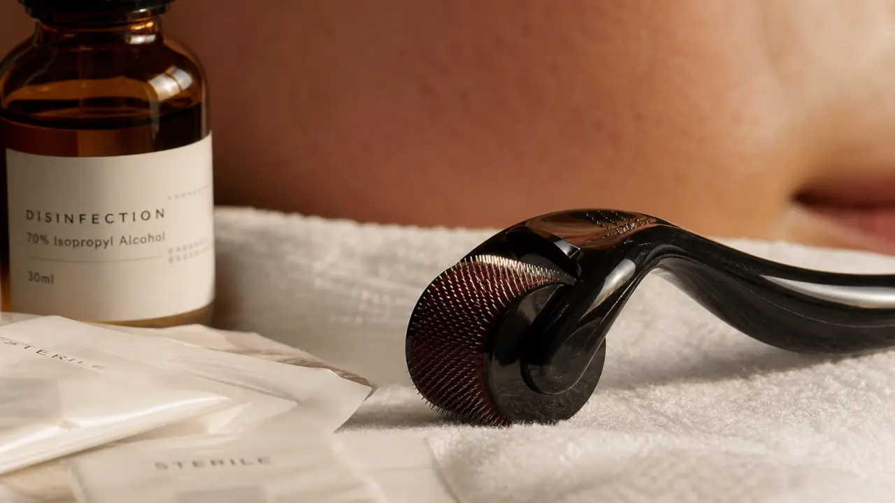 Dermal rolling : micro-aiguilles et hygiène stricte