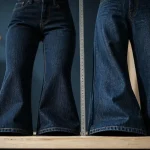 Jean bootcut définition : silhouette allongée