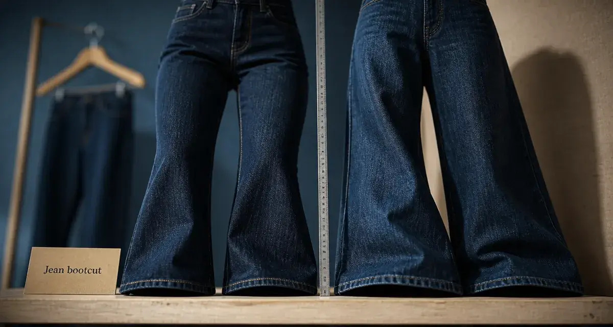 Jean bootcut définition : silhouette allongée