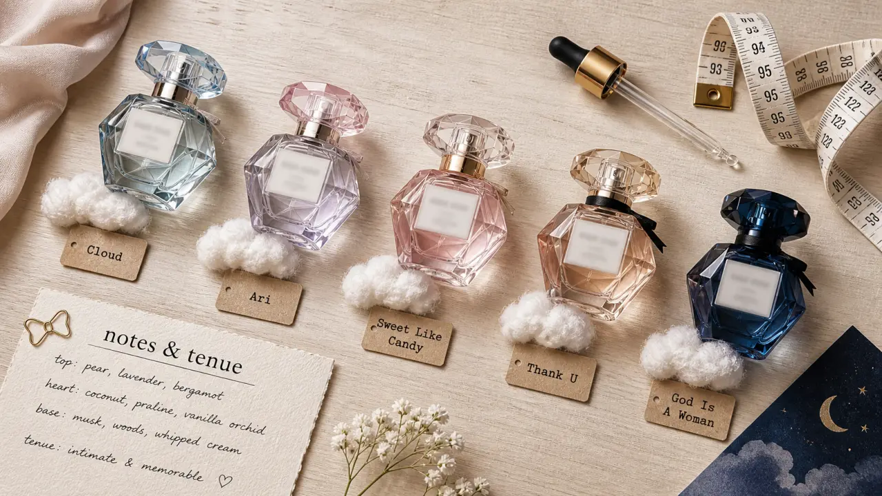 Parfum Ariana Grande Cloud, Ari ou Sweet Like Candy : tenue et sillage