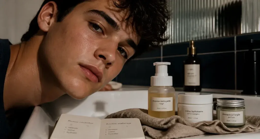 Soin visage ado : routine simple pour peau nette, hydratant et masque argile