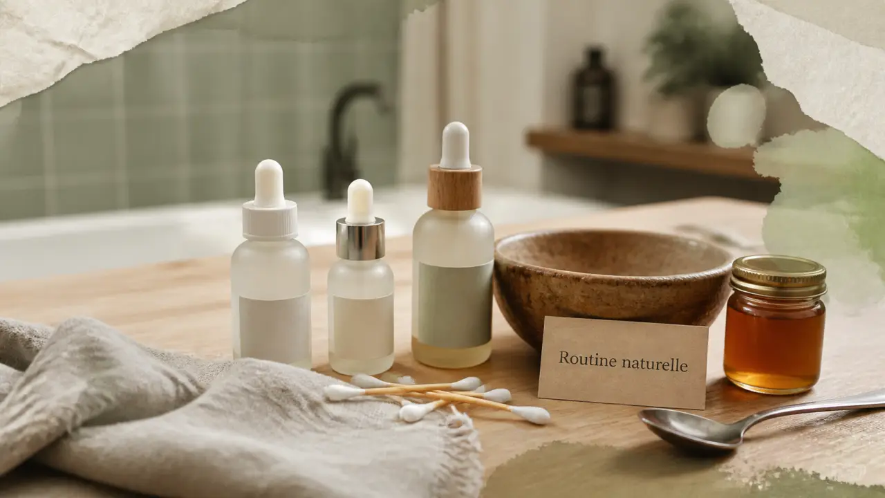 Soins naturels pour le visage : routine 5 étapes, argile et miel