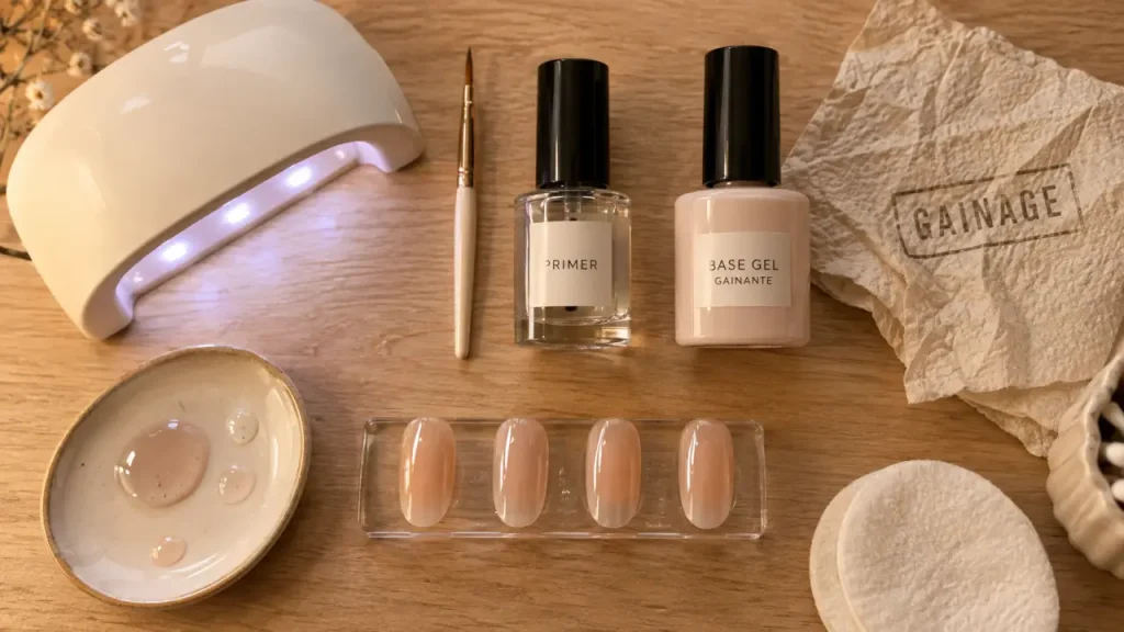 Qu’est-ce qu’un gainage d’ongle ? Renforcement, tenue et dépose douce