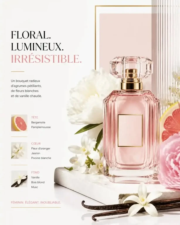 Parfum Victoria’s Secret floral et lumineux inspiré de l’univers Bombshell